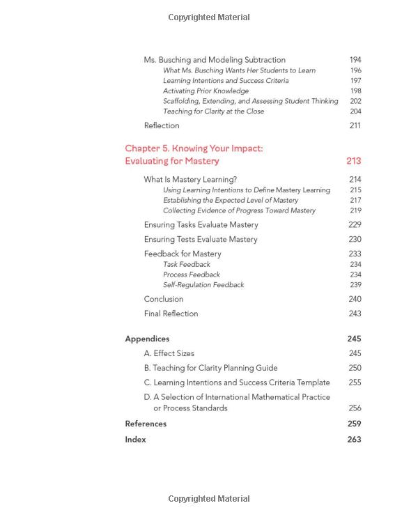 teaching mathematics in the visible learning classroom, grades k-2 (corwin mathematics series)