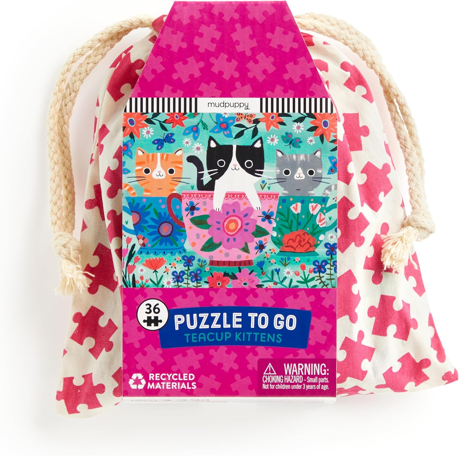 Teacup Kittens 36 Piece Puzzle To Go