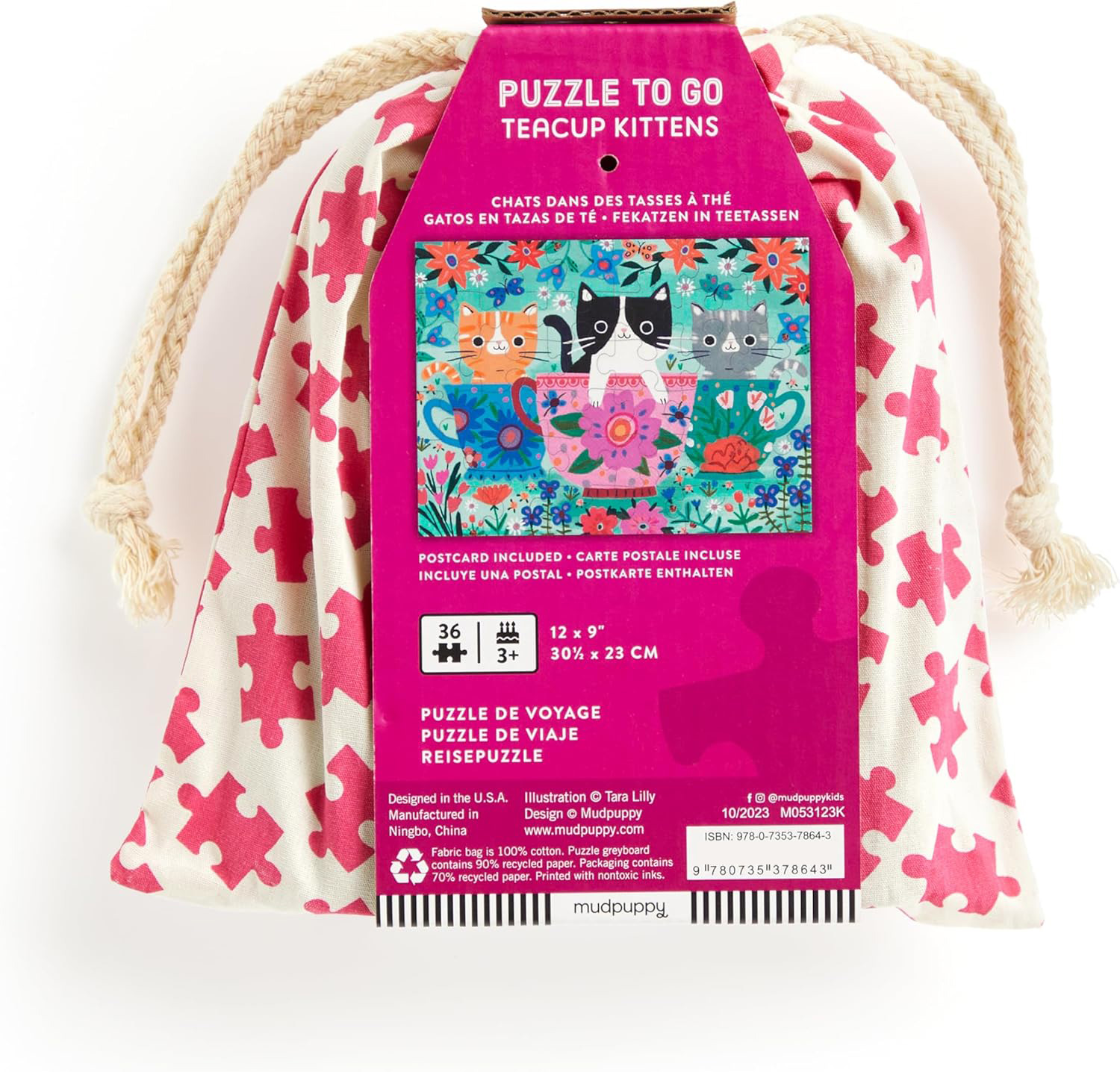 Teacup Kittens 36 Piece Puzzle To Go