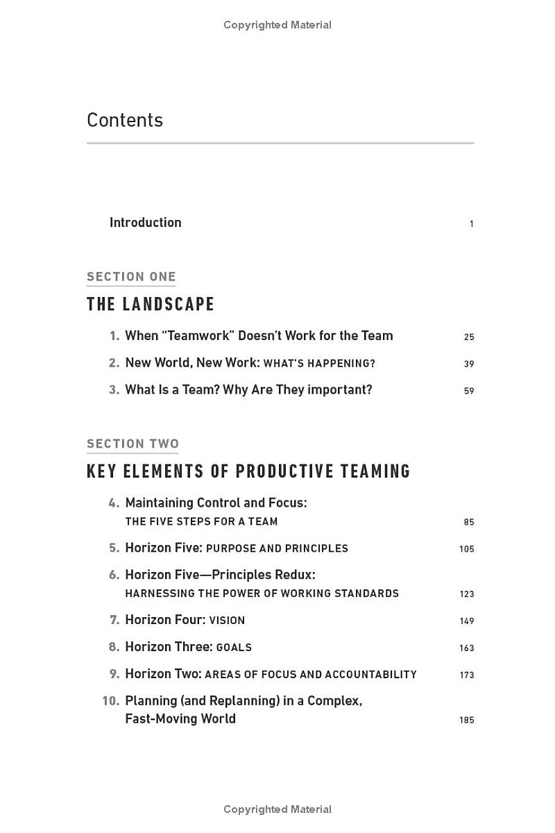 team - getting things done with others