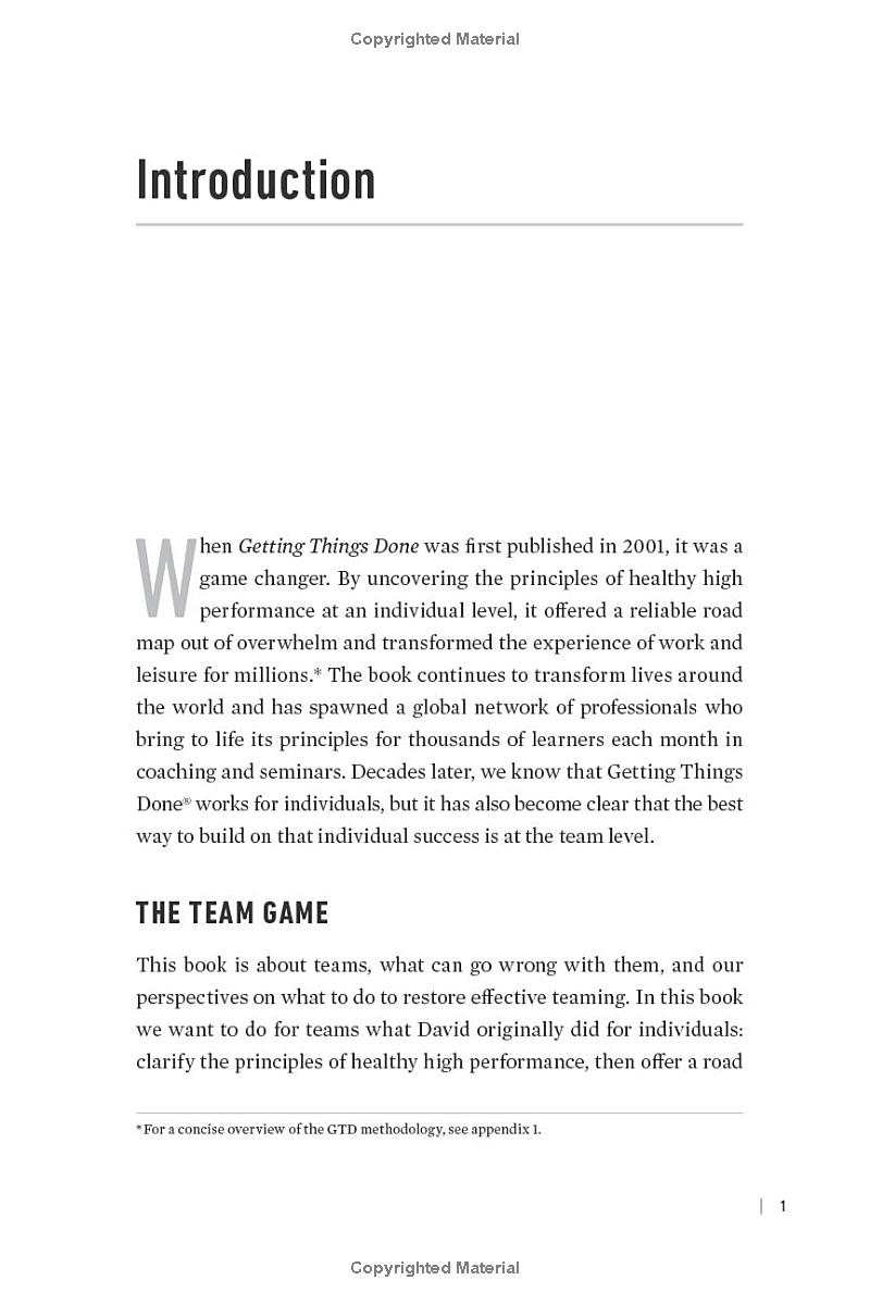 team - getting things done with others