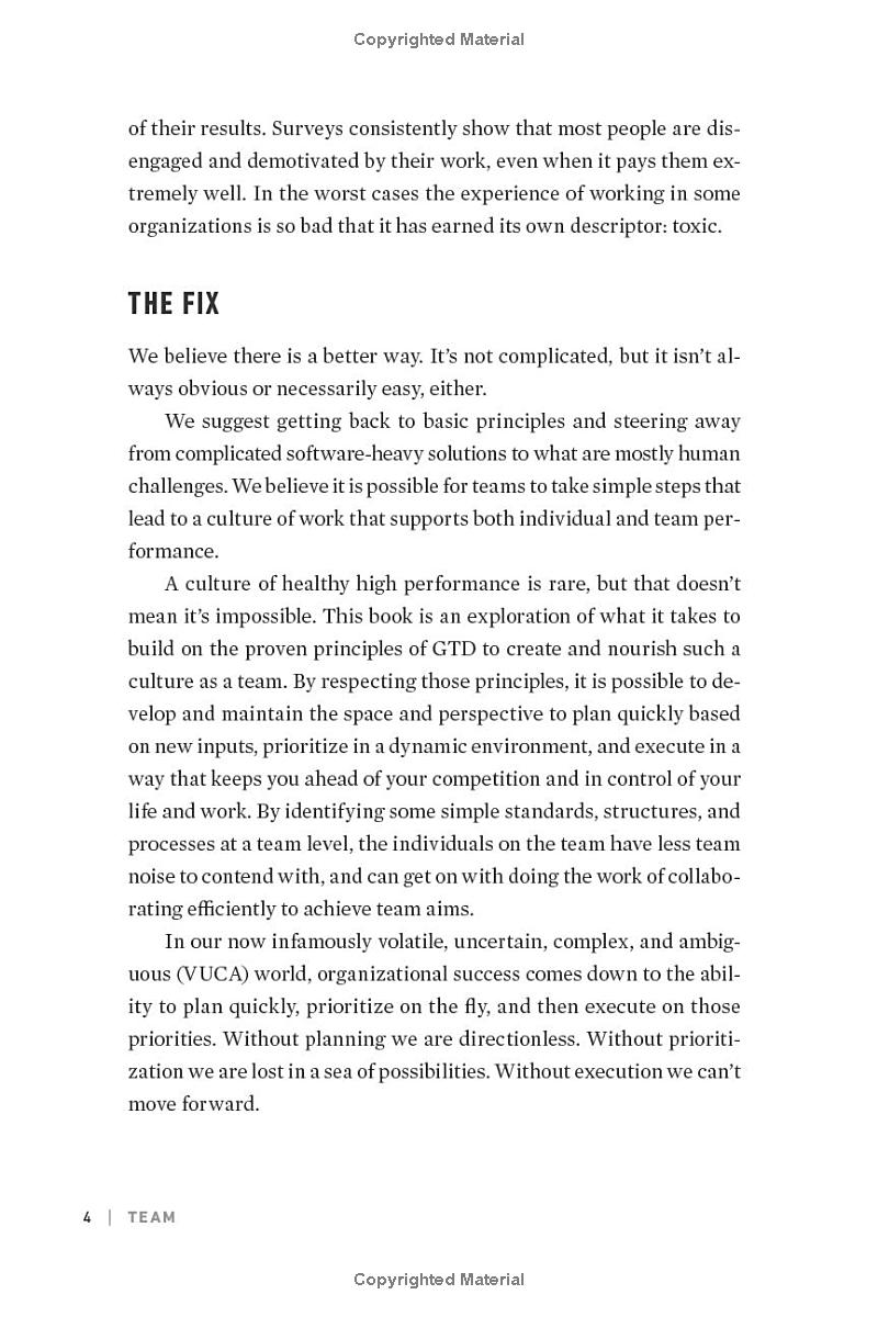 team - getting things done with others