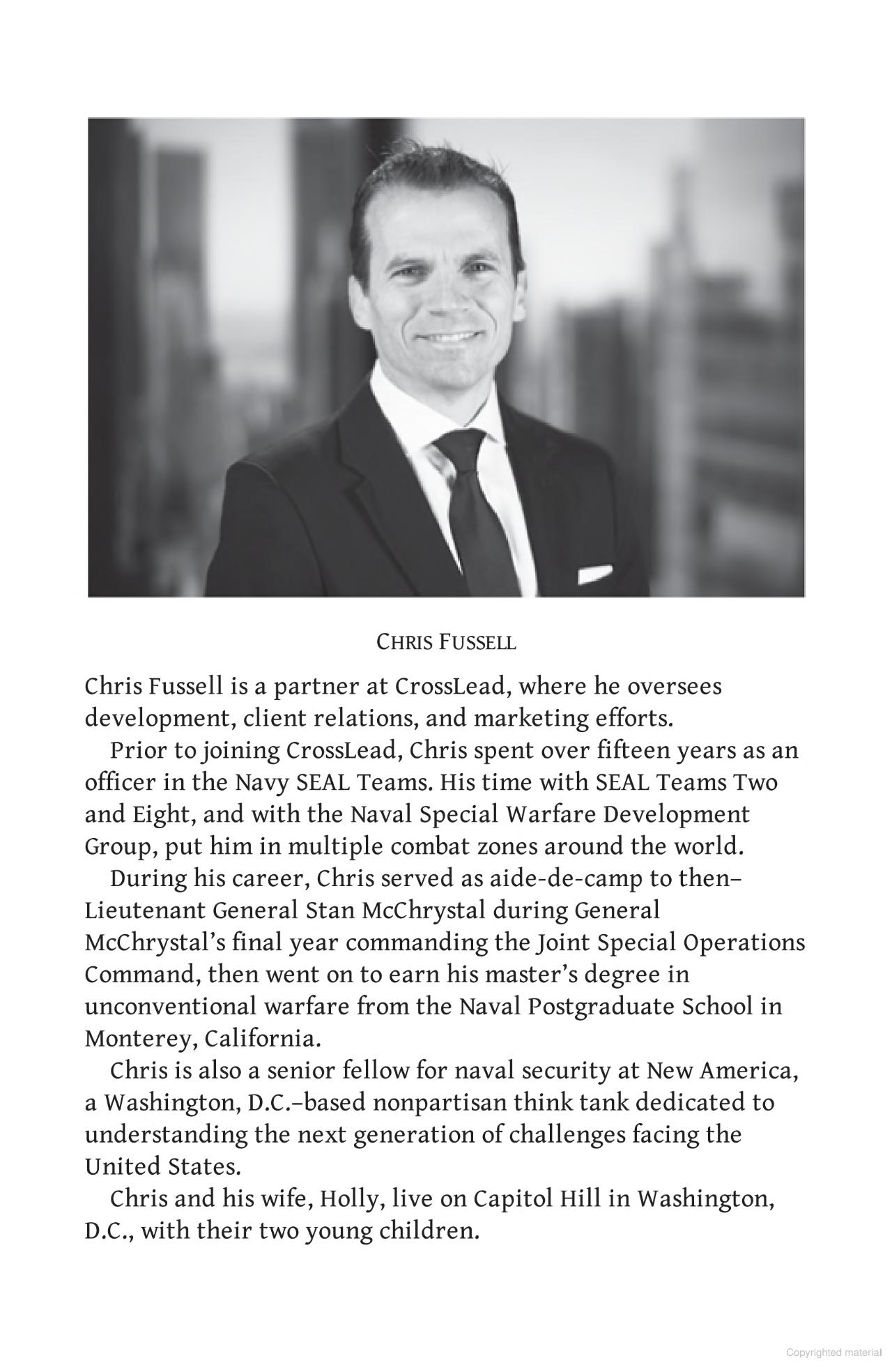 team of teams: new rules of engagement for a complex world