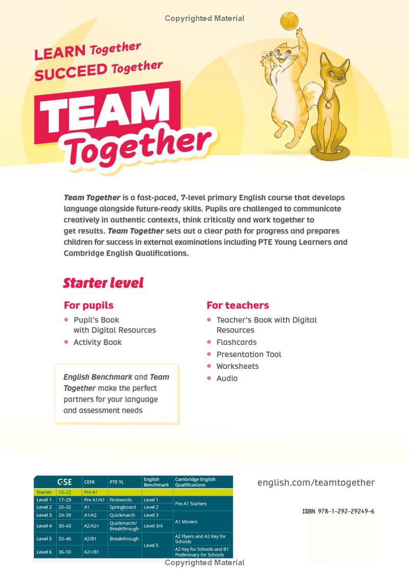 team together starter - activity book