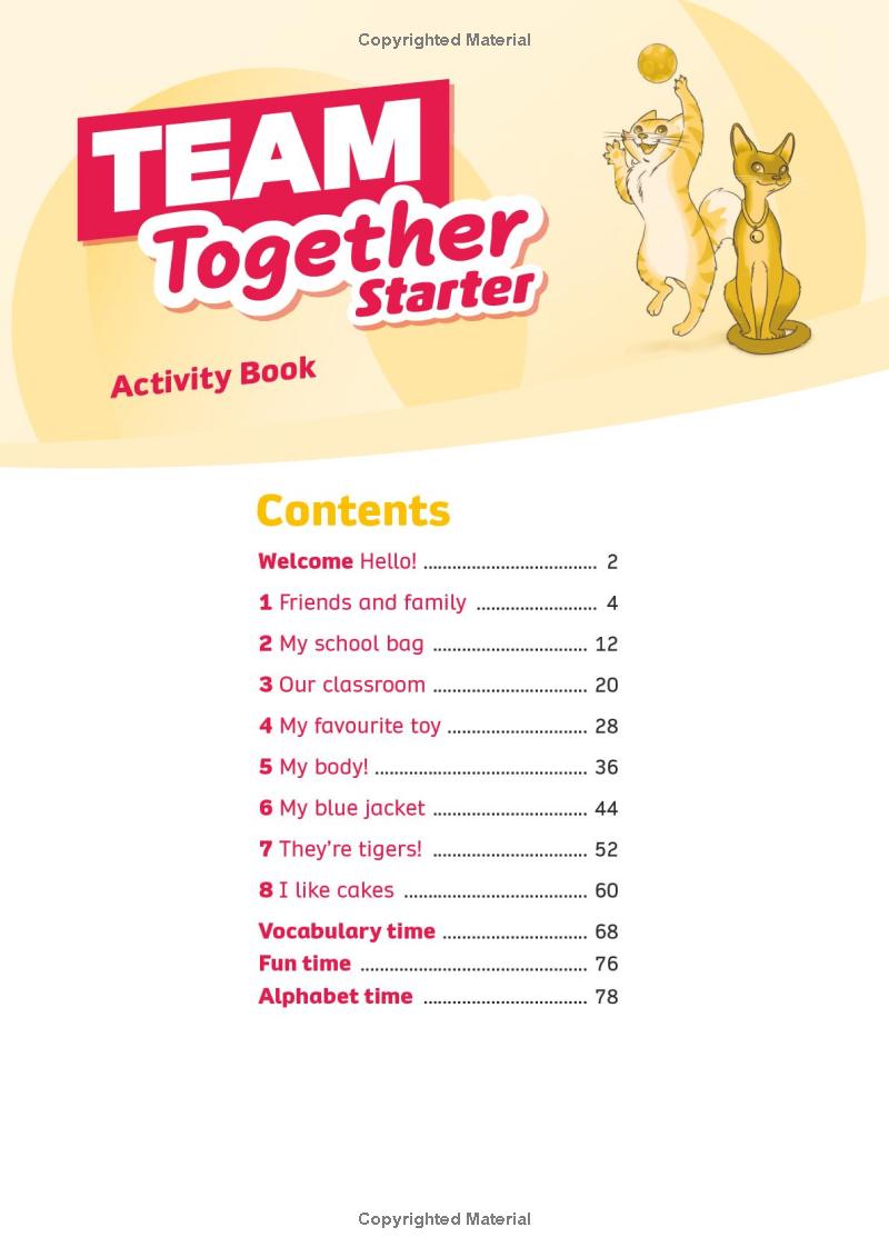 team together starter - activity book
