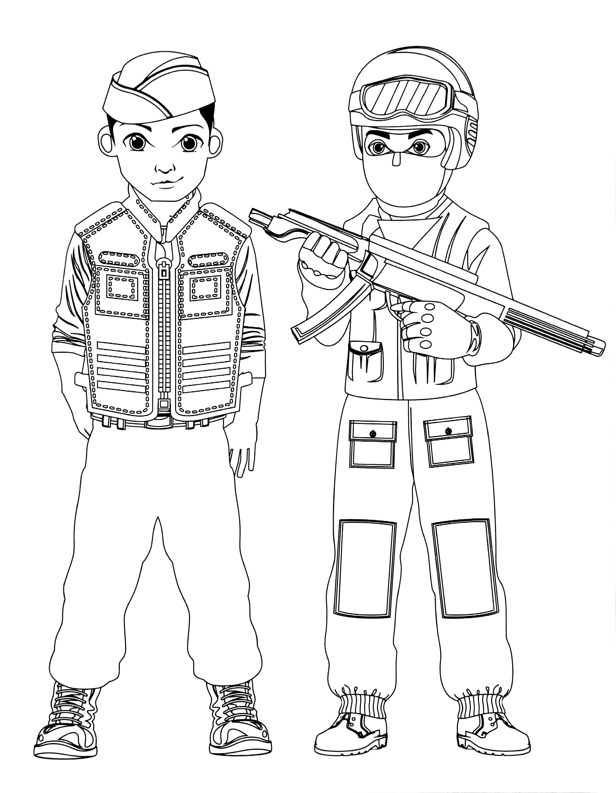 teamboys army colour