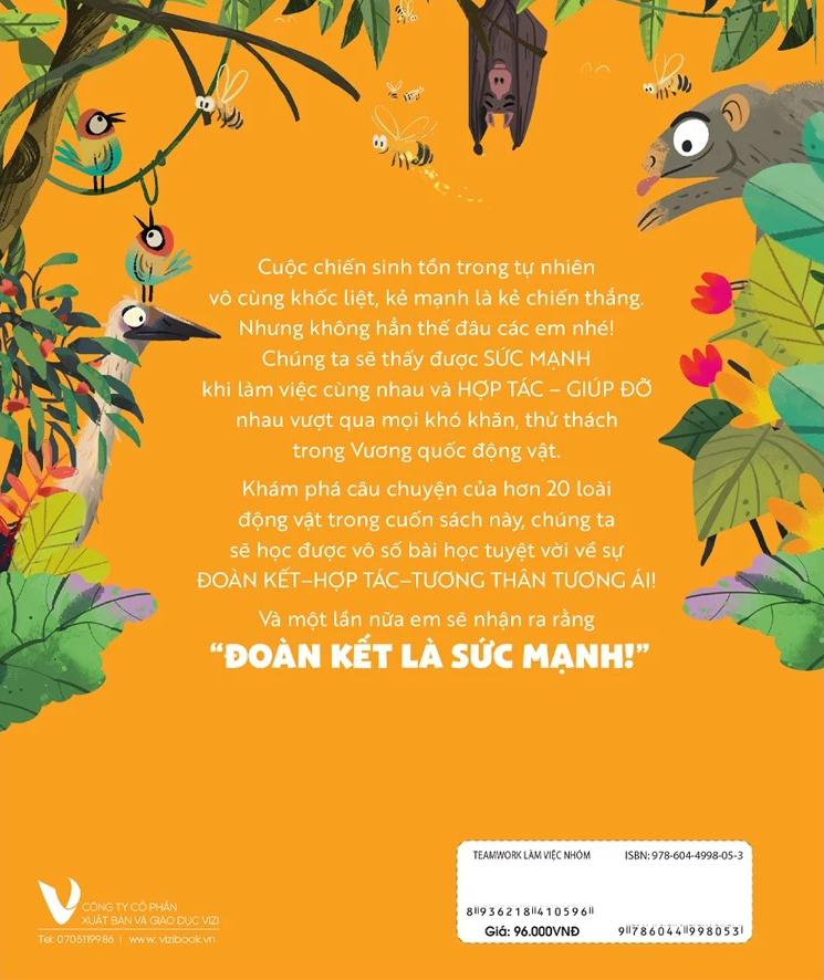 teamwork làm việc nhóm - bài học từ vương quốc động vật