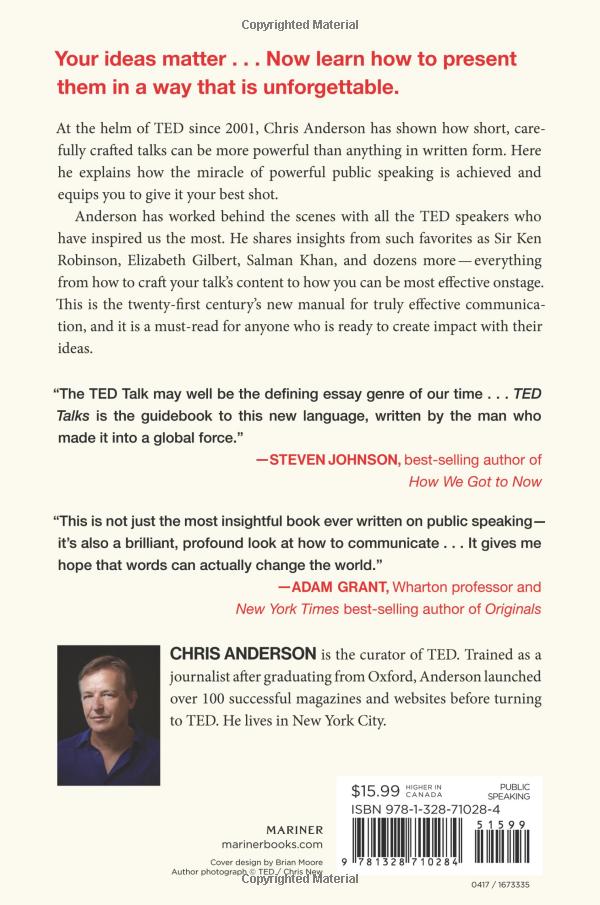 ted talks (international): the official ted guide to public speaking