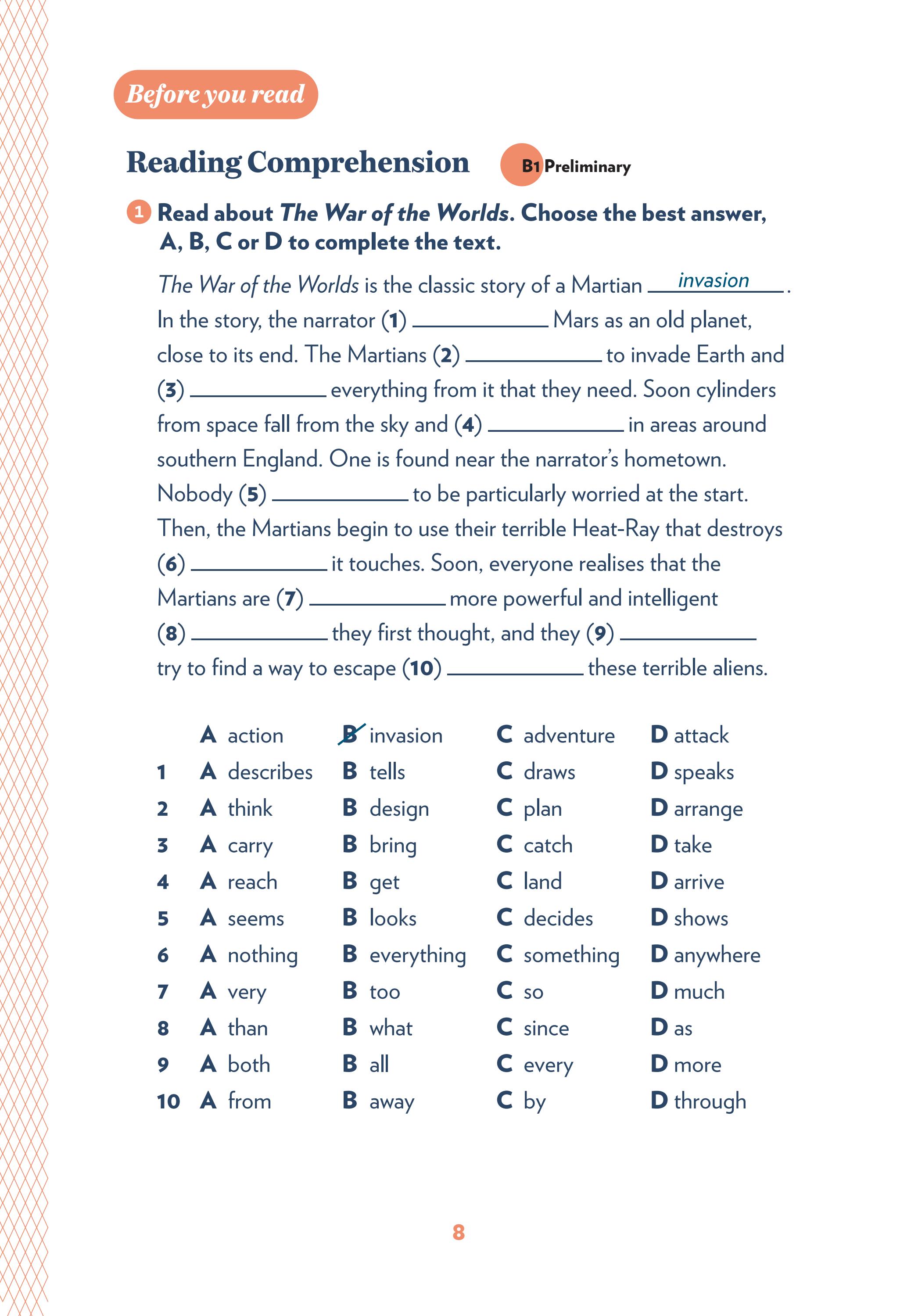 teen eli readers - the war of the worlds - stage 3 b1 - downloadable audio files