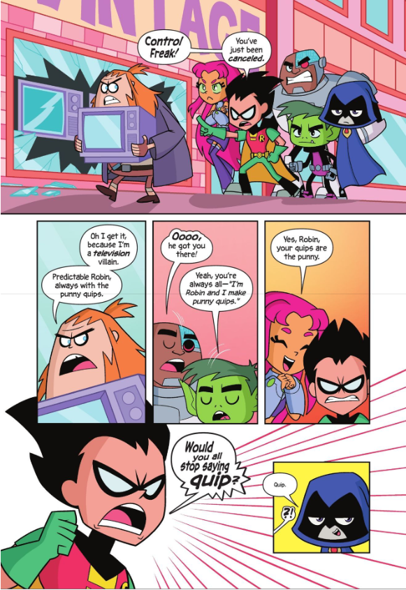 teen titans go!/ dc super hero girls: exchange students!