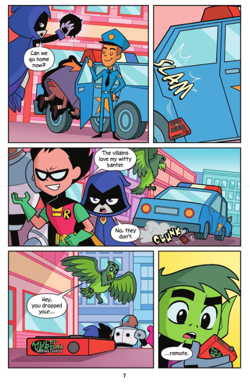 teen titans go!/ dc super hero girls: exchange students!
