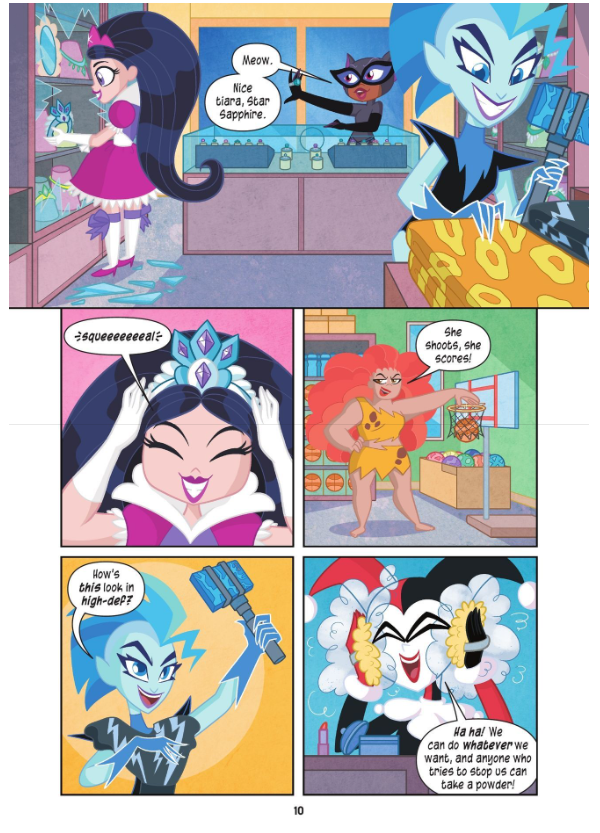 teen titans go!/ dc super hero girls: exchange students!