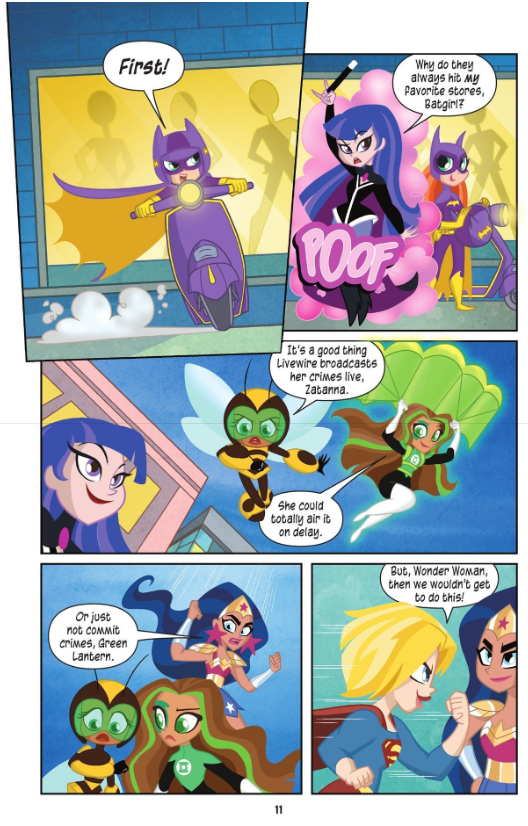 teen titans go!/ dc super hero girls: exchange students!