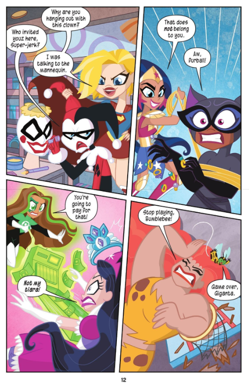 teen titans go!/ dc super hero girls: exchange students!
