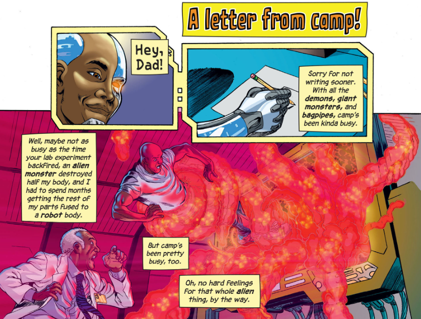 teen titans go! to camp