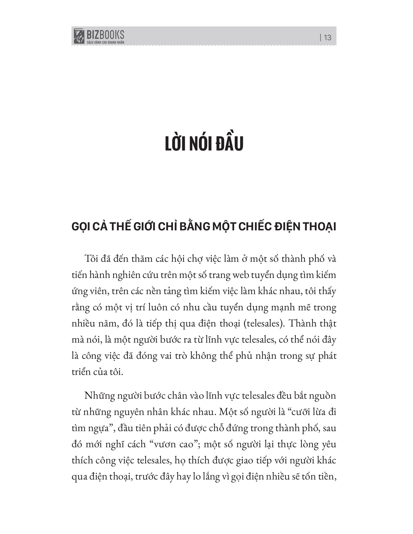 telesale thực chiến - bí quyết trở thành ''bestsale'' qua điện thoại (tái bản 2023)