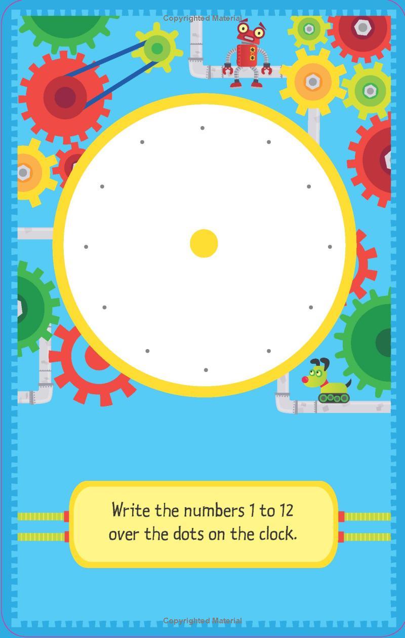 telling the time flashcards