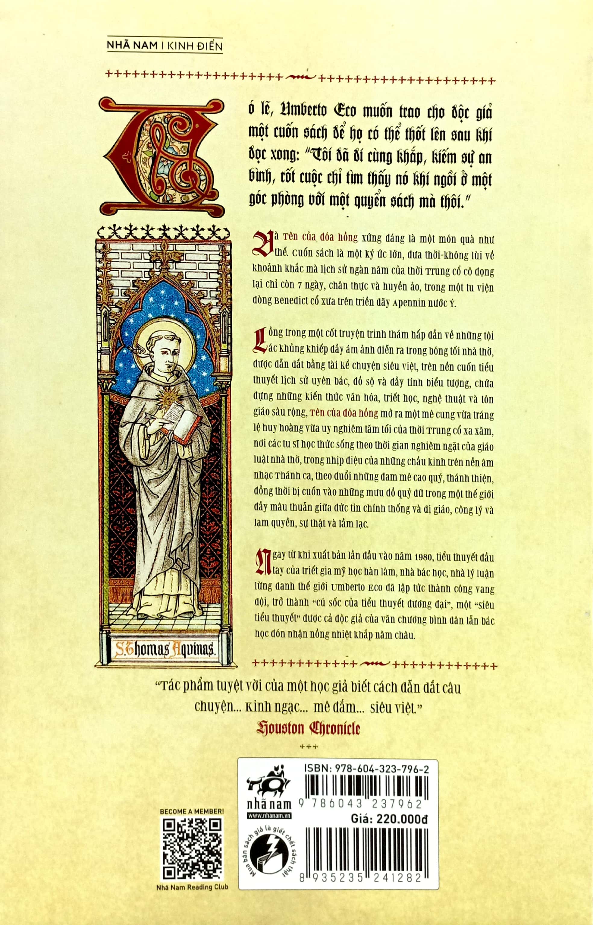 tên của đóa hồng (tái bản 2024)