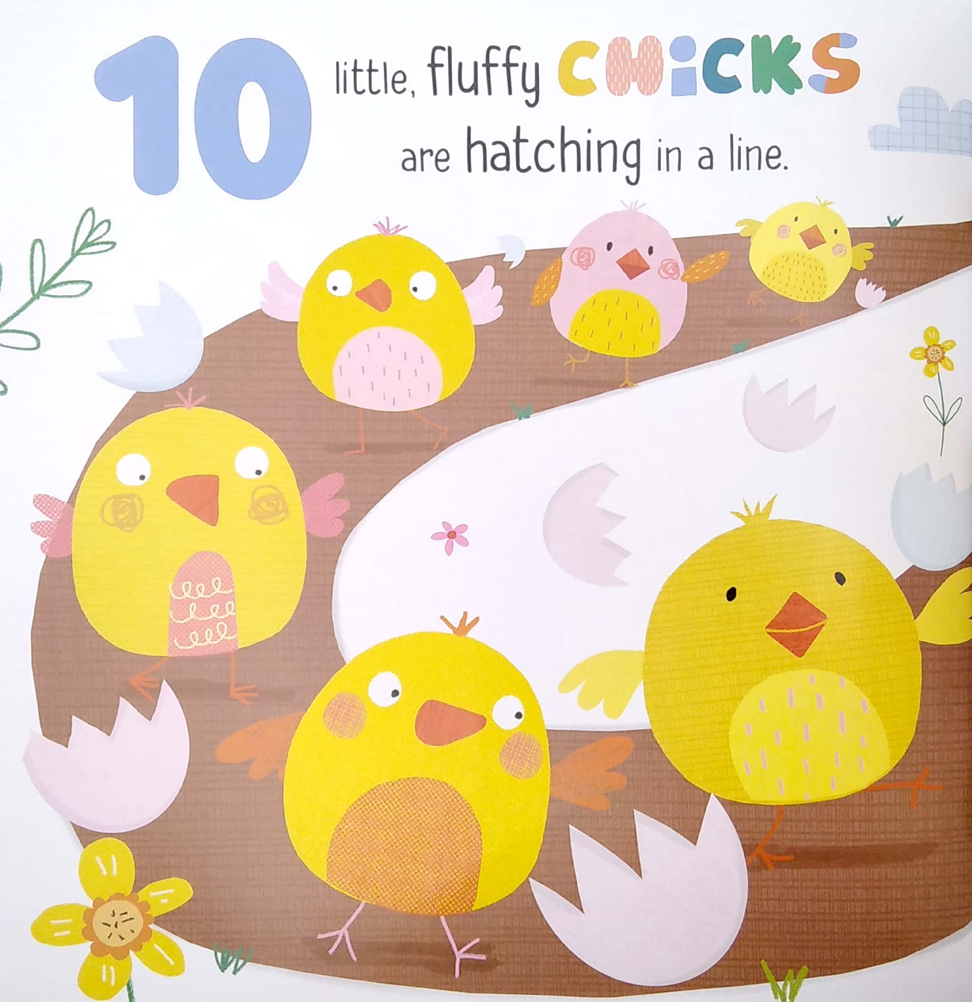 ten little chicks