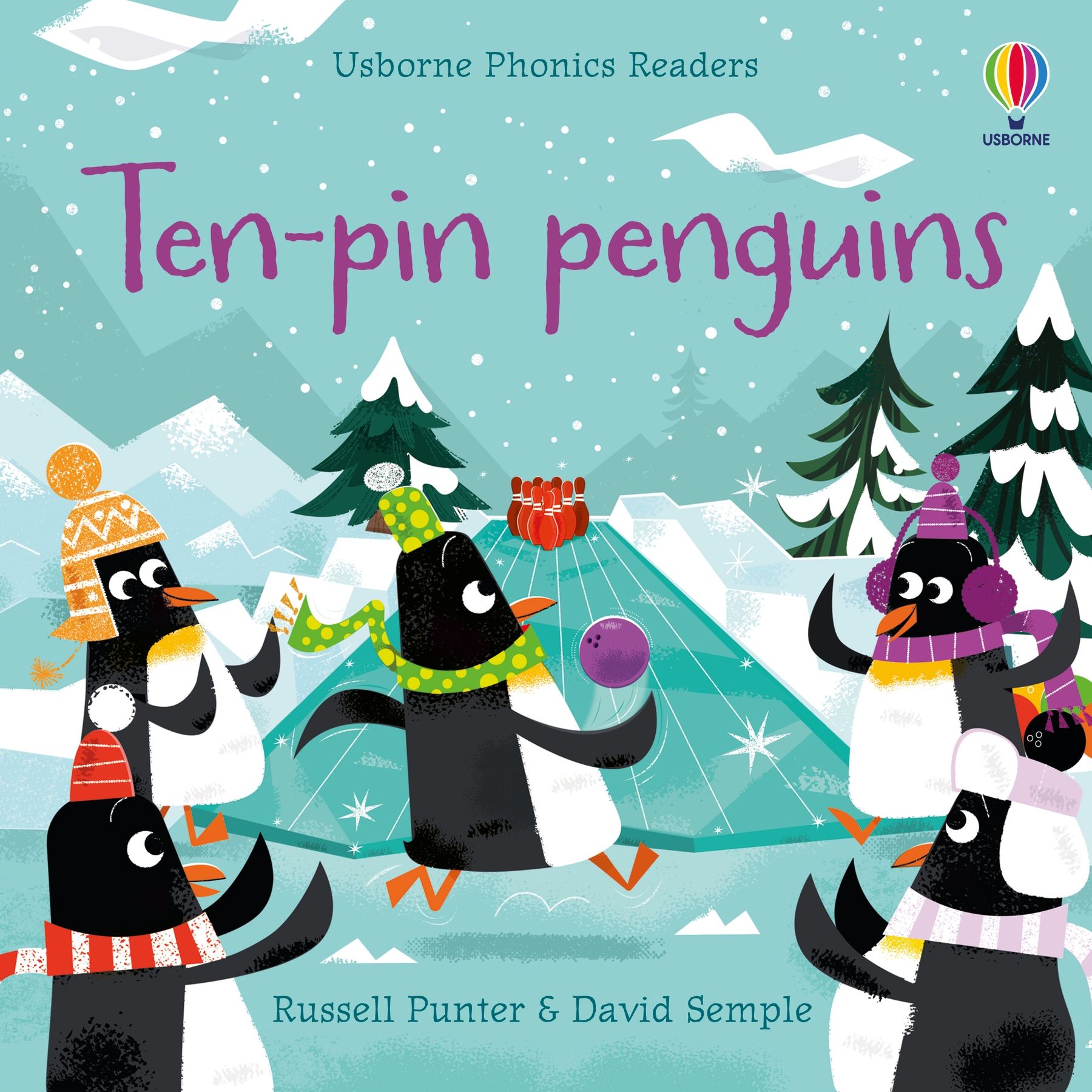 ten-pin penguins (usborne phonics readers)