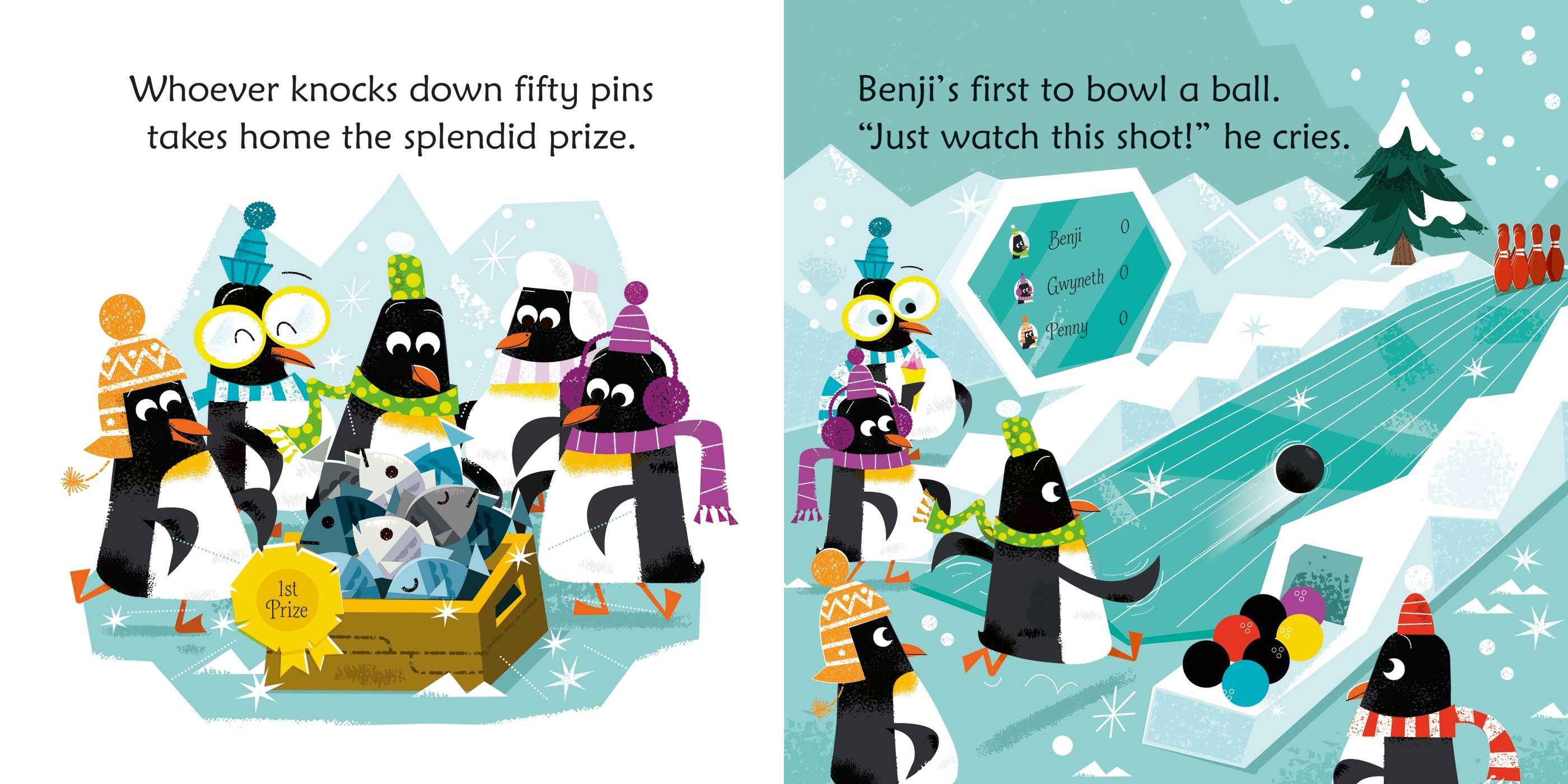 ten-pin penguins (usborne phonics readers)