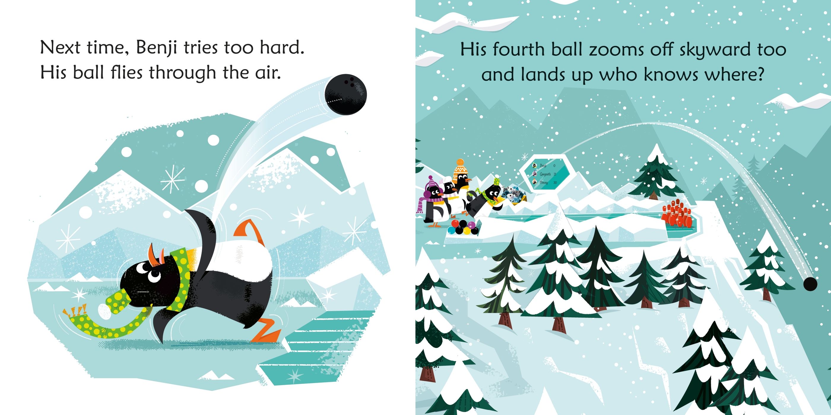 ten-pin penguins (usborne phonics readers)