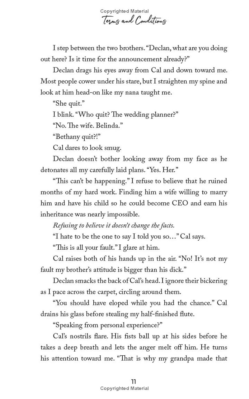 terms and conditions