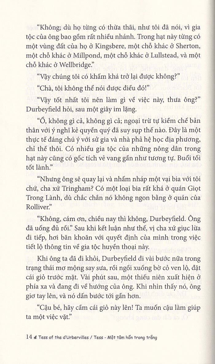 tess - một tâm hồn trong trắng