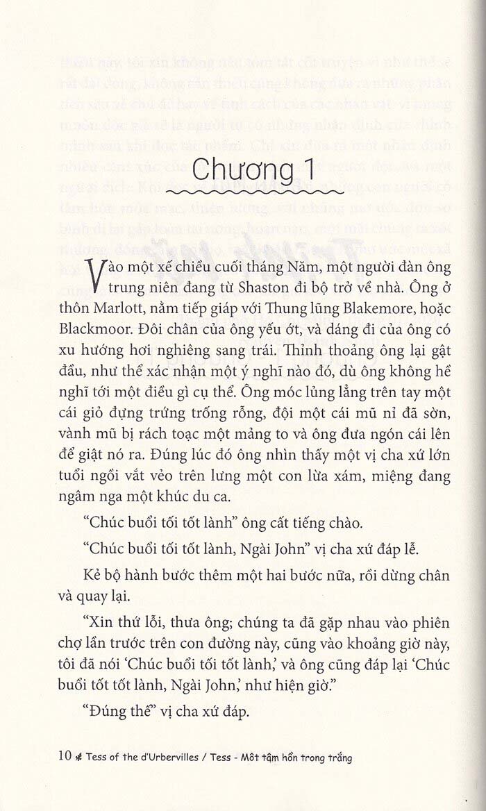 tess - một tâm hồn trong trắng