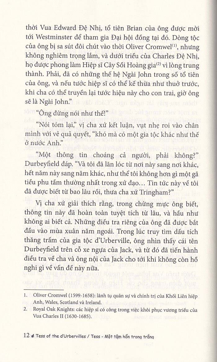 tess - một tâm hồn trong trắng