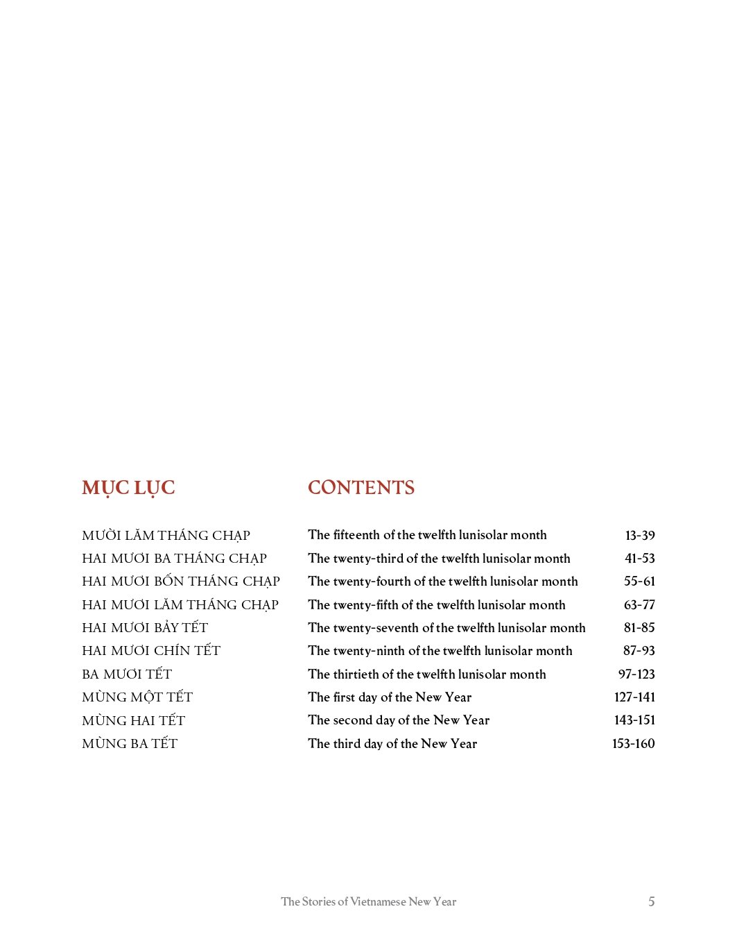 tết ba miền - the stories of vietnamese new year - song ngữ anh-việt - bìa cứng