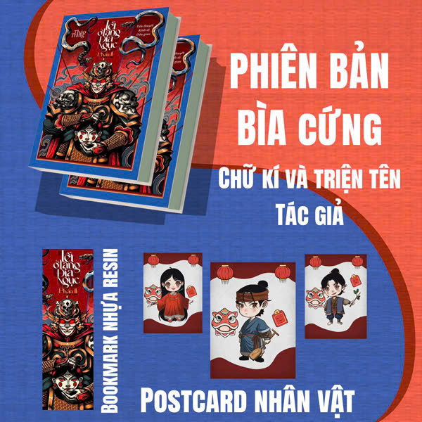 Tet O Lang Dia Nguc - Tap 2 - U Hon Tuong Dat - Tang Kem Bookmark + Postcard