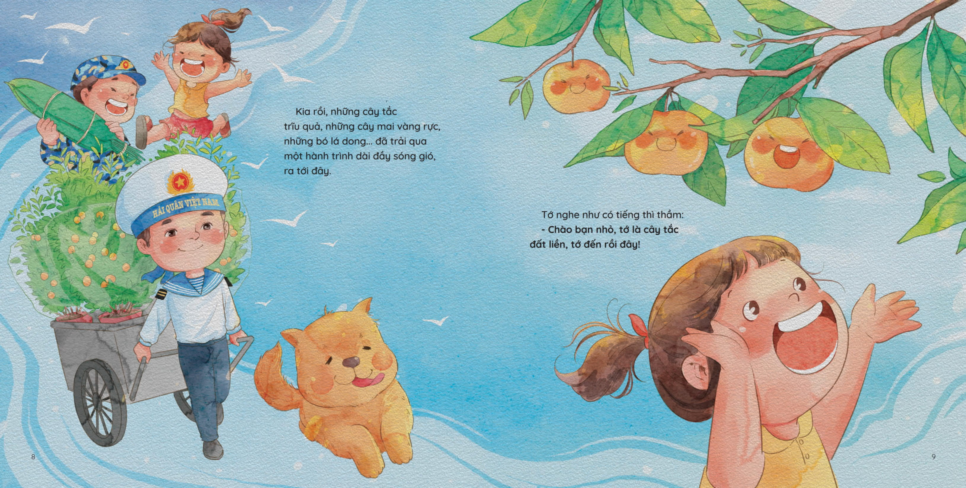 tết tuổi thơ - tết ngoài đảo xa