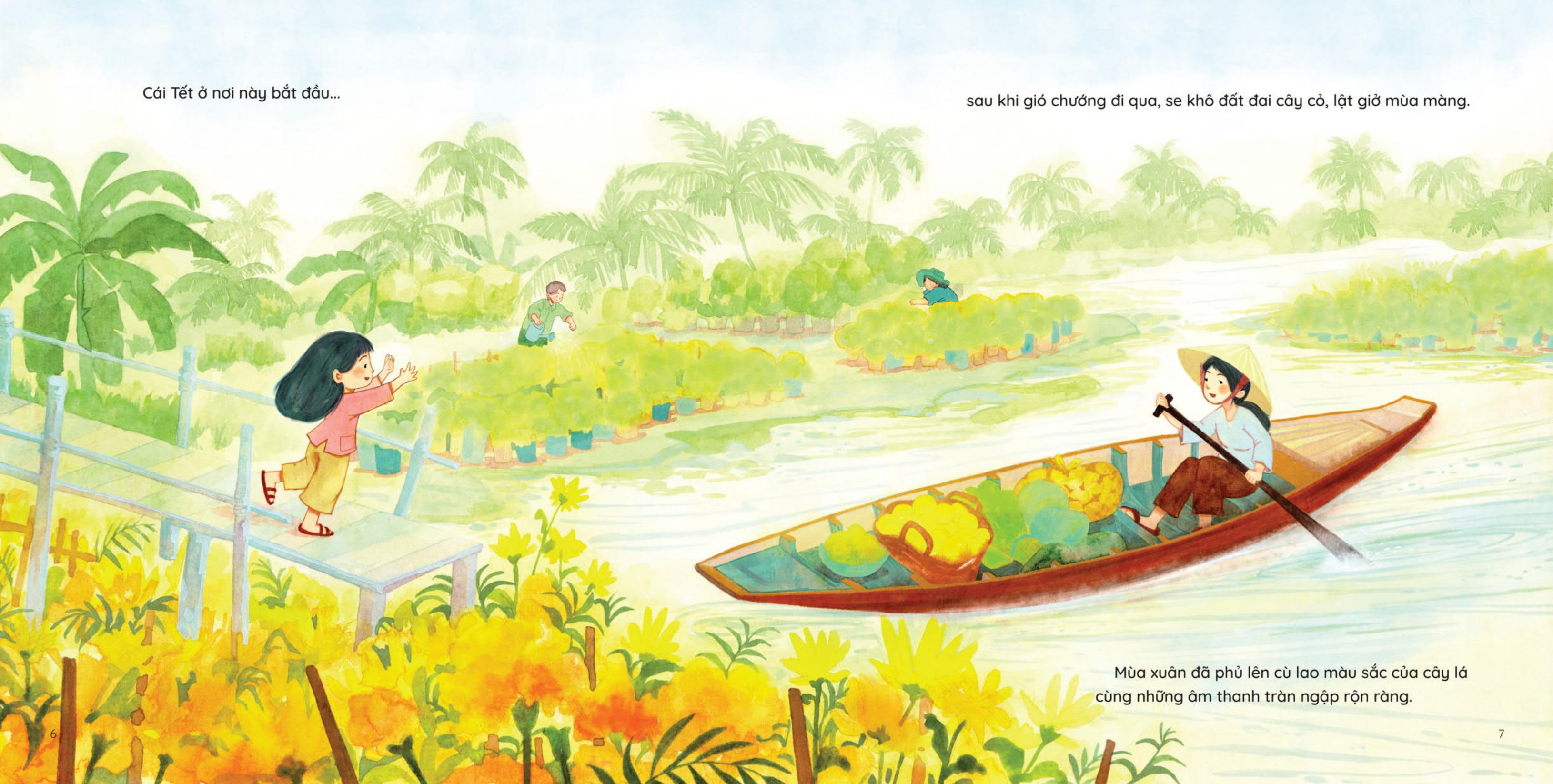 tết tuổi thơ - tết ở cù lao xanh