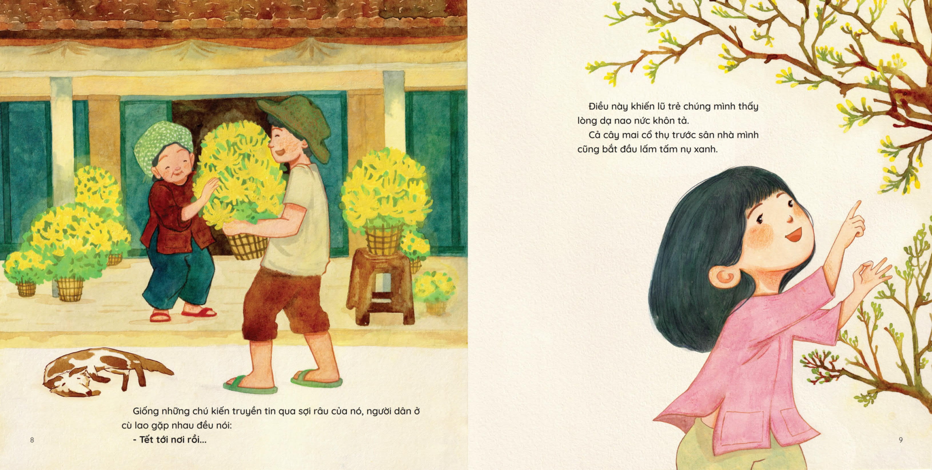 tết tuổi thơ - tết ở cù lao xanh