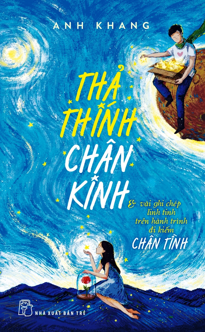 thả thính chân kinh - tặng kèm 1 bookmark + 2 giấy viết thư