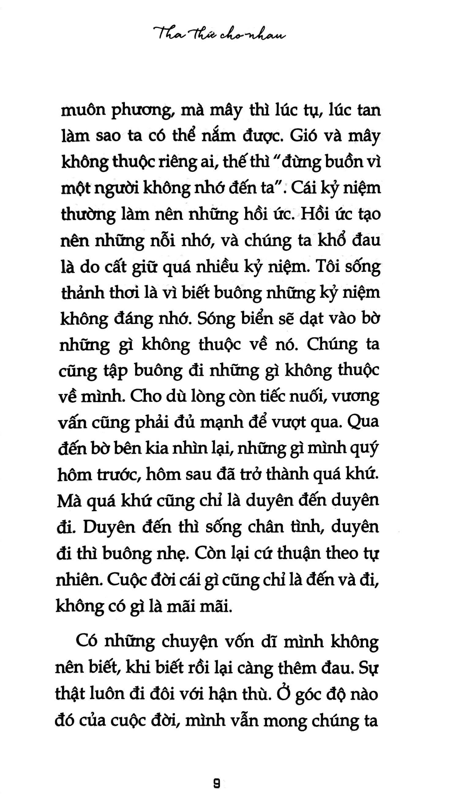 tha thứ cho nhau (tái bản 2024)