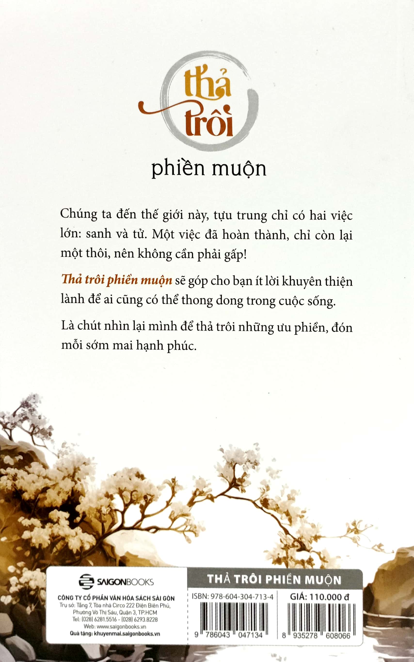 thả trôi phiền muộn (tái bản 2023)