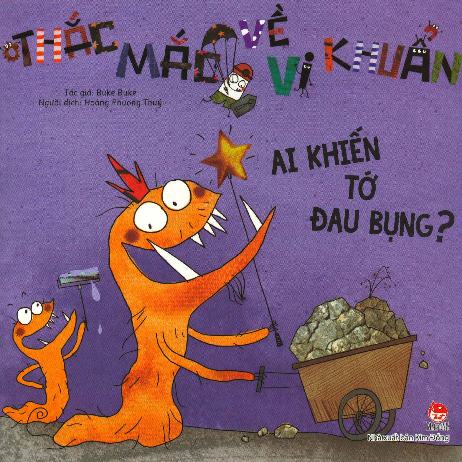 thắc mắc về vi khuẩn - ai khiến tớ đau bụng? (tái bản 2019)