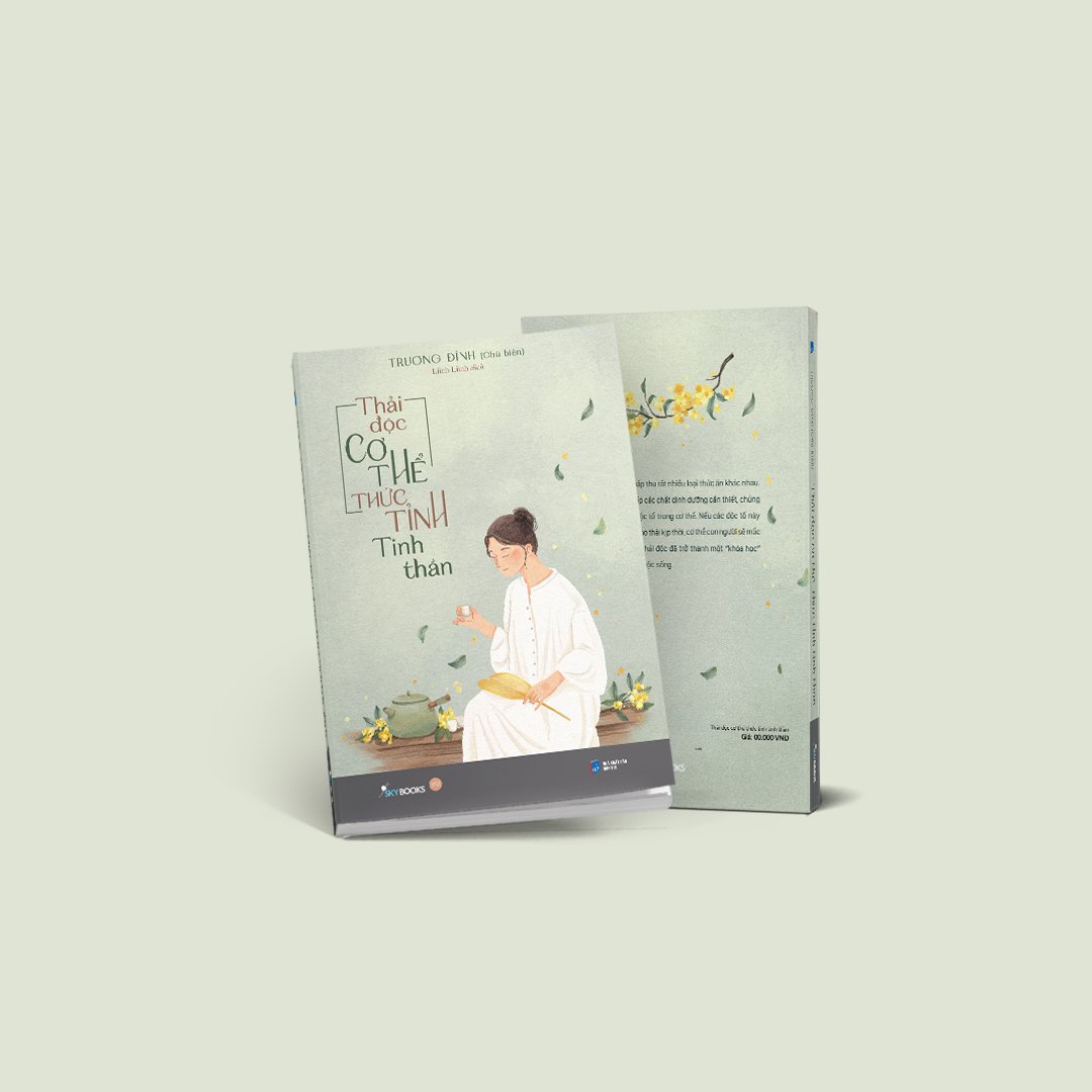 thải độc cơ thể - thức tỉnh tinh thần - tặng kèm bookmark