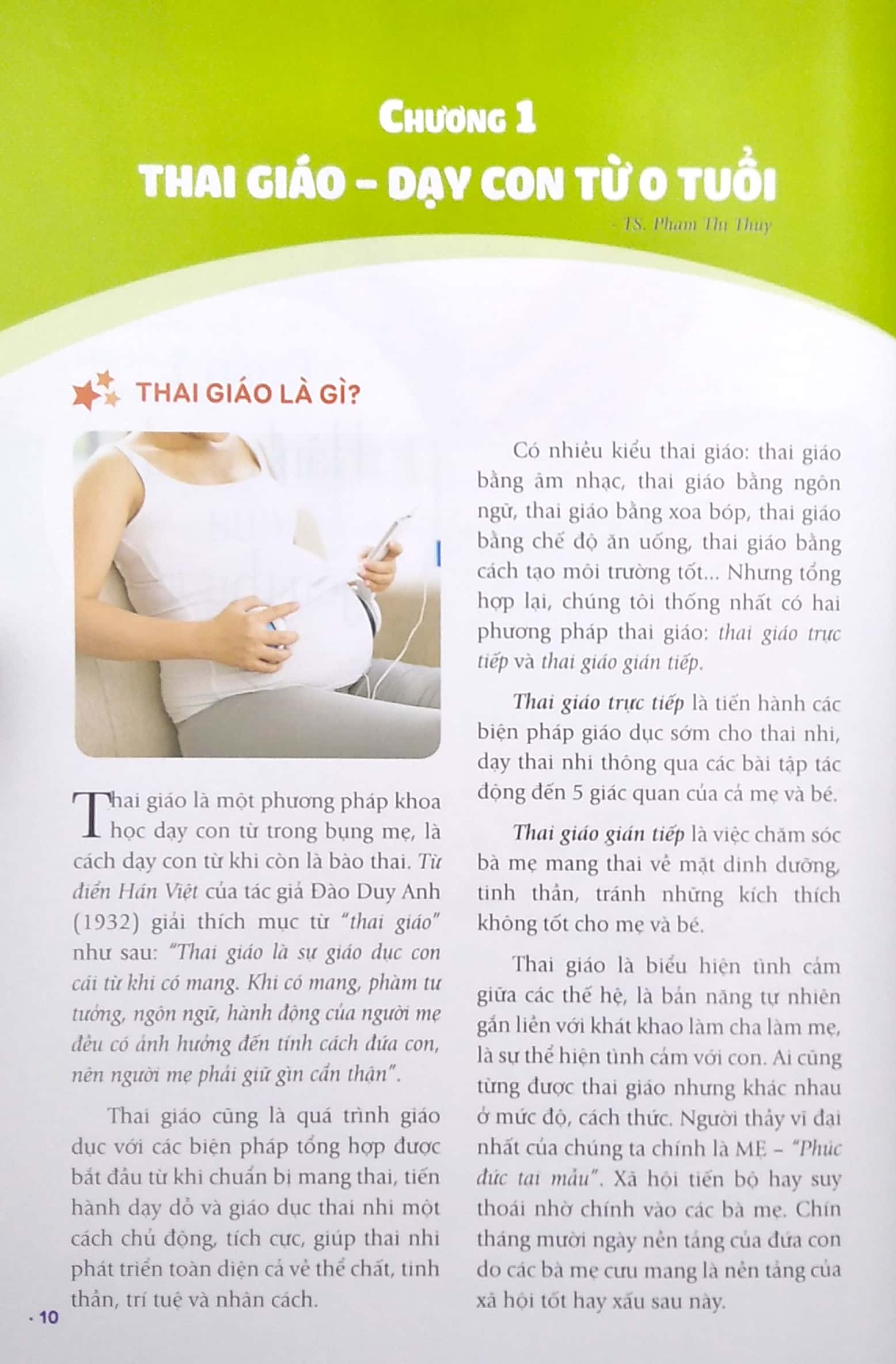 thai giáo - phương pháp dạy con từ trong bụng mẹ (tái bản 2022)