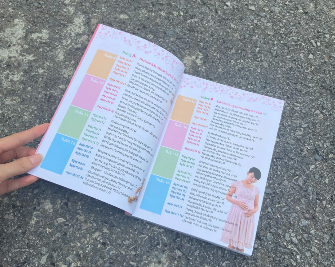 thai giáo theo chuyên gia - 280 ngày - mỗi ngày đọc một trang (tái bản 2021)