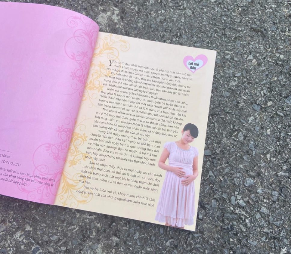 thai giáo theo chuyên gia - 280 ngày - mỗi ngày đọc một trang (tái bản 2021)