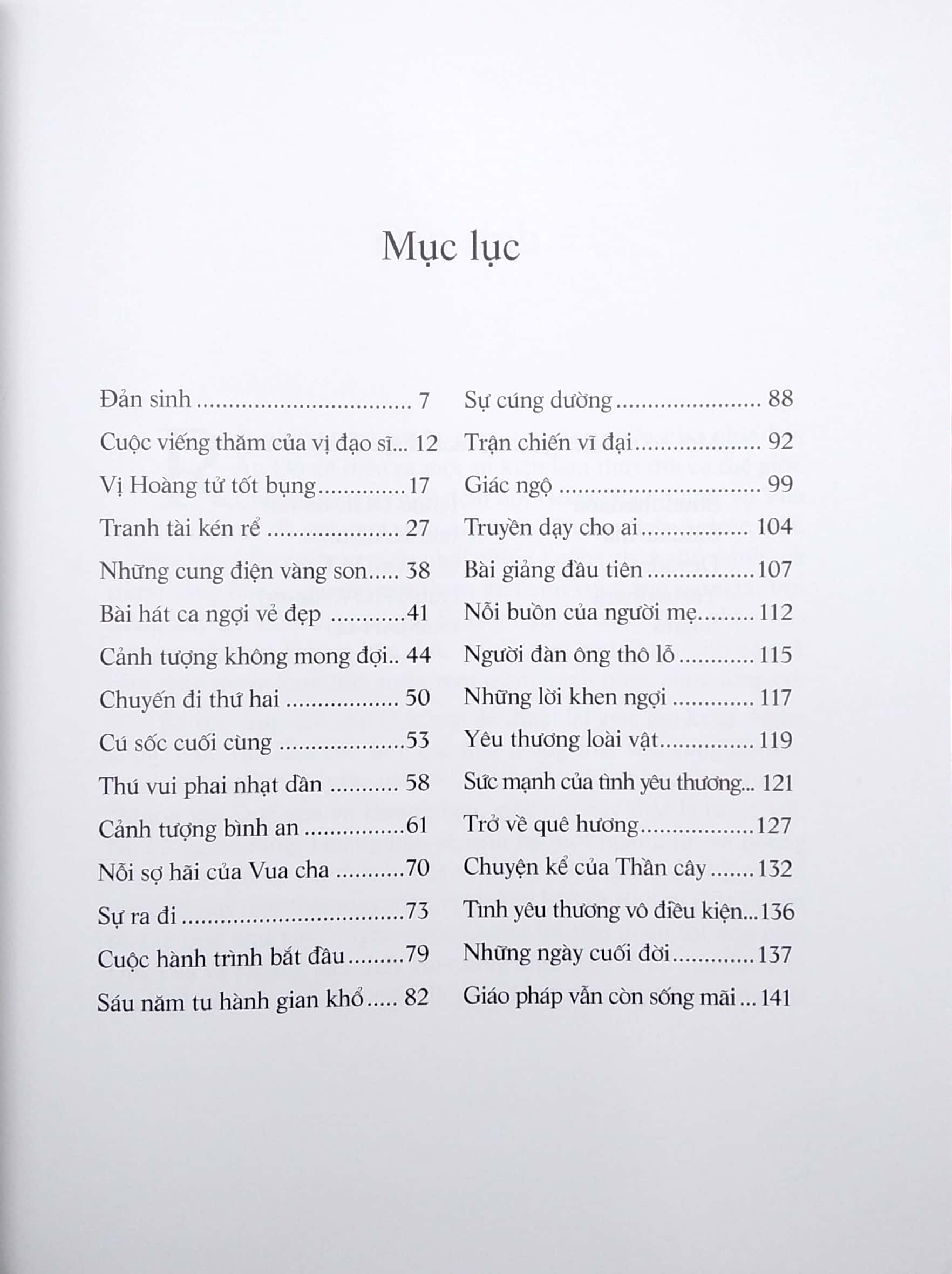 thái tử siddhartha - chuyện cuộc đời đức phật