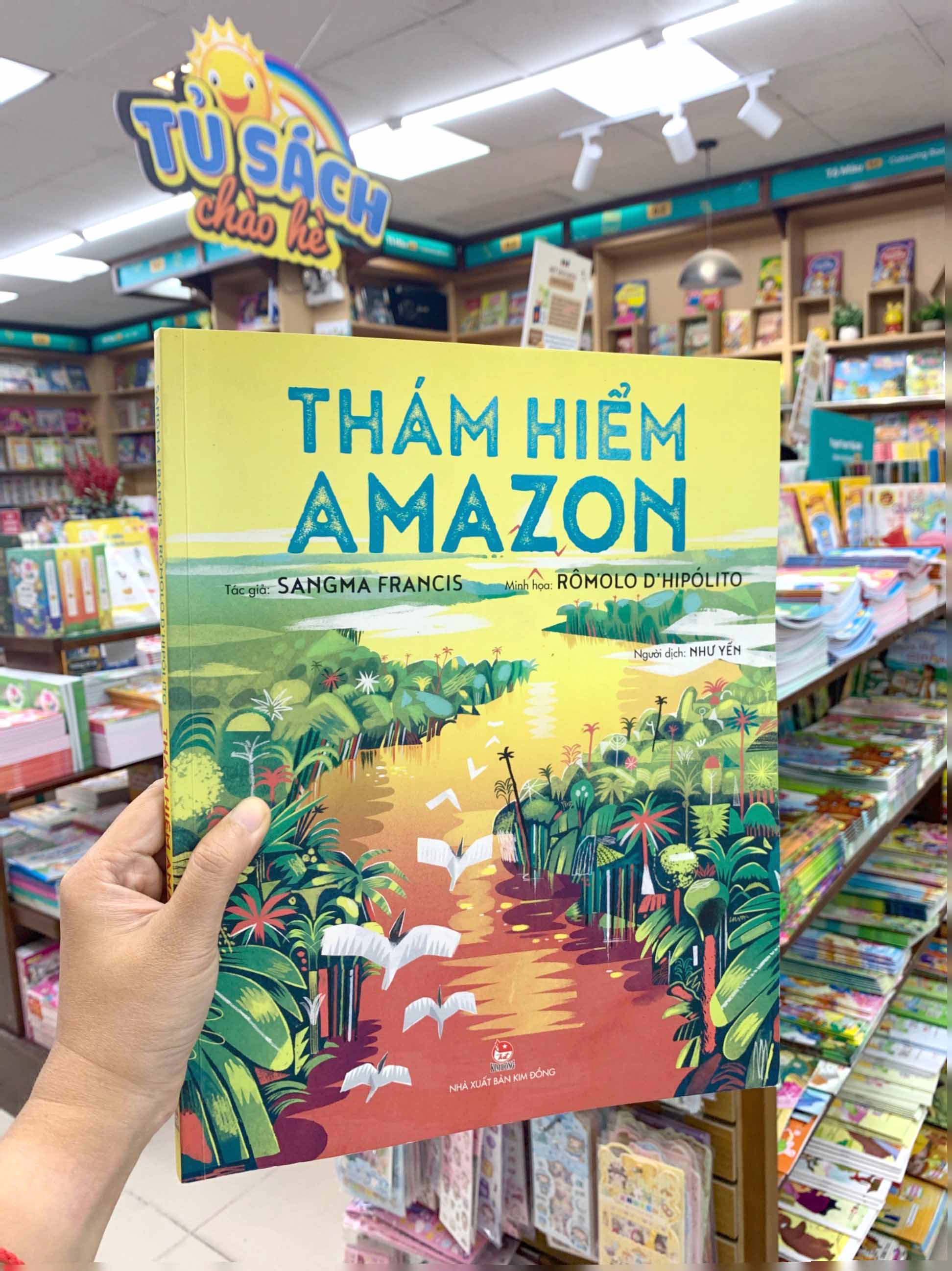 thám hiểm amazon