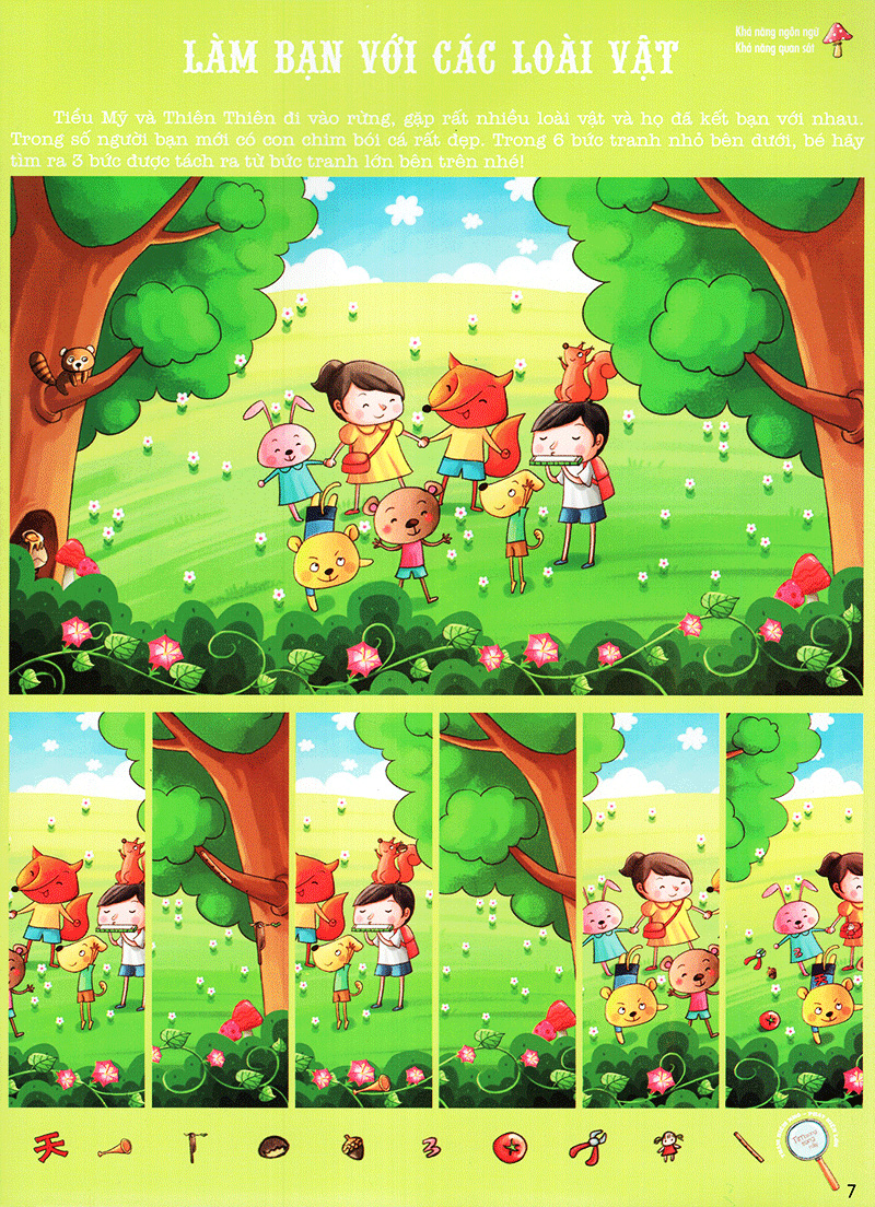 thám hiểm rừng xanh