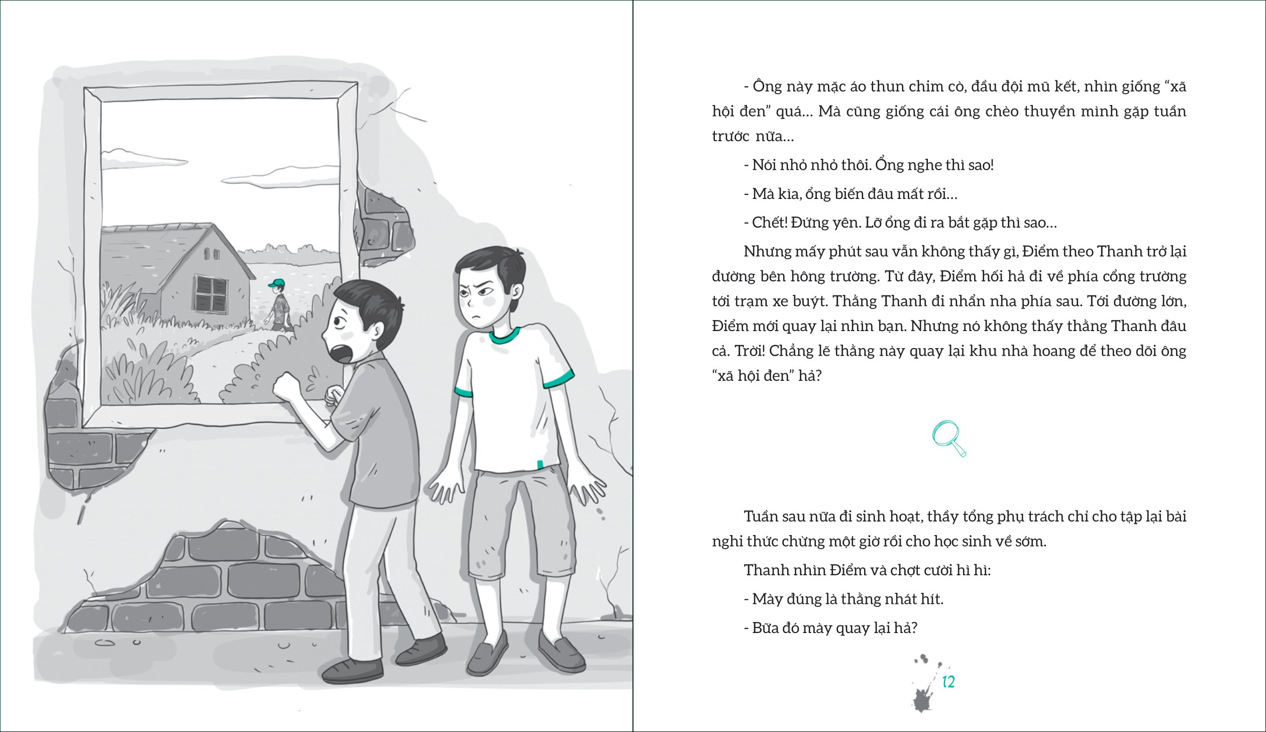 thám tử học trò - bí mật khu nhà hoang