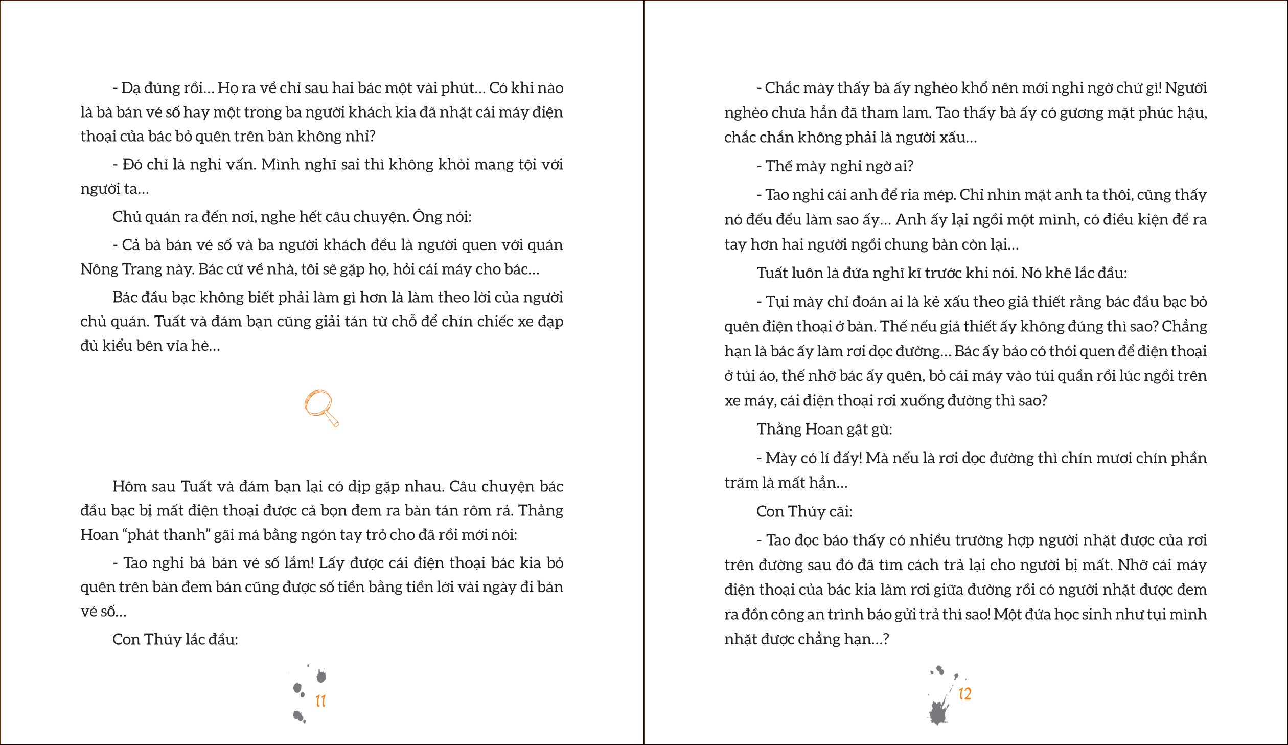 thám tử học trò - chuyện xảy ra ở quán cà phê