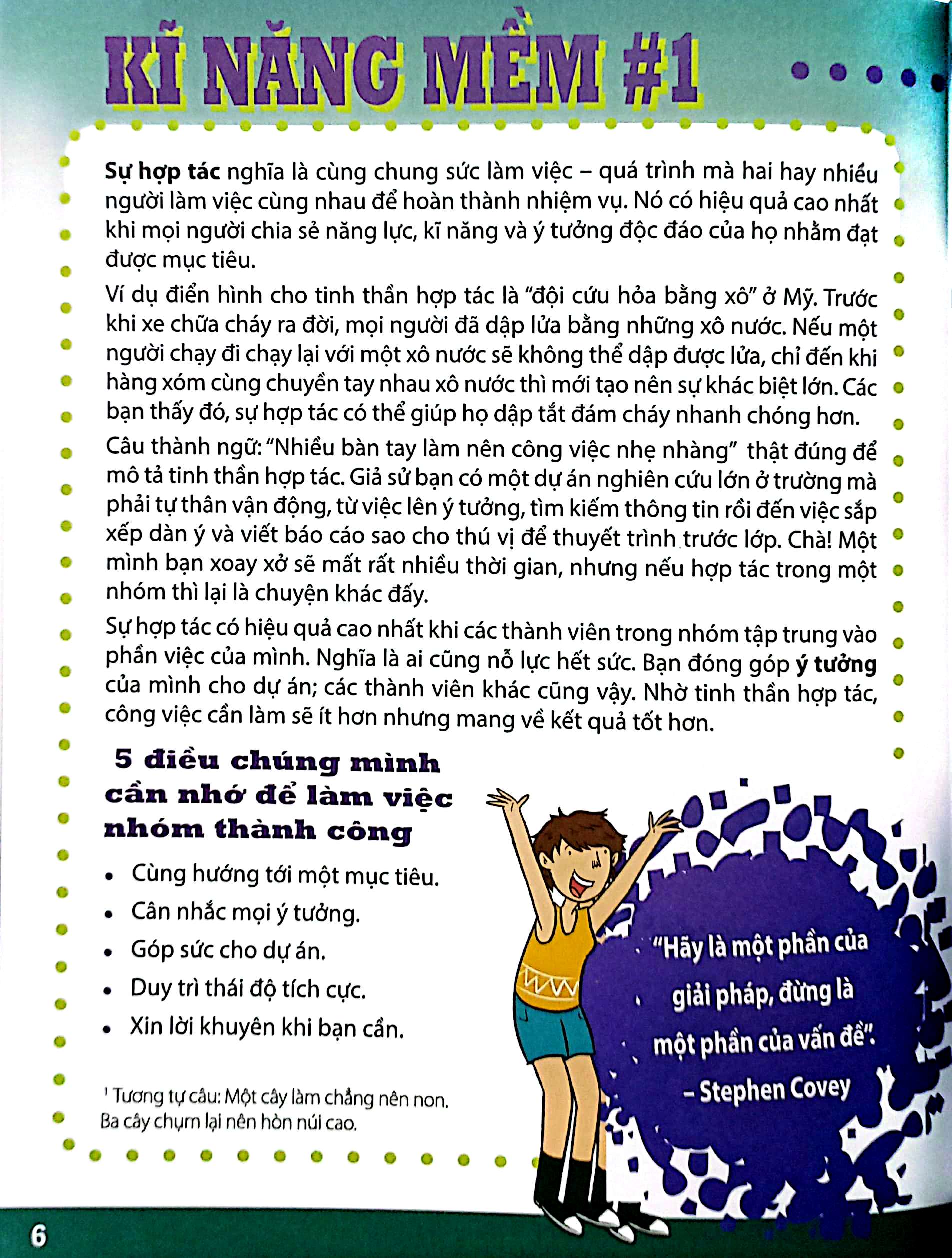 “thám tử” kĩ năng mềm - làm việc nhóm