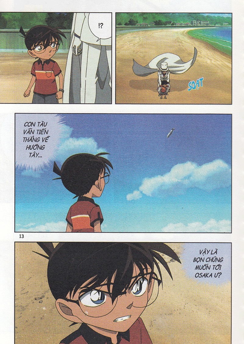 thám tử lừng danh conan - hoạt hình màu - khinh khí cầu mắc nạn - tập 2 (tái bản 2024)